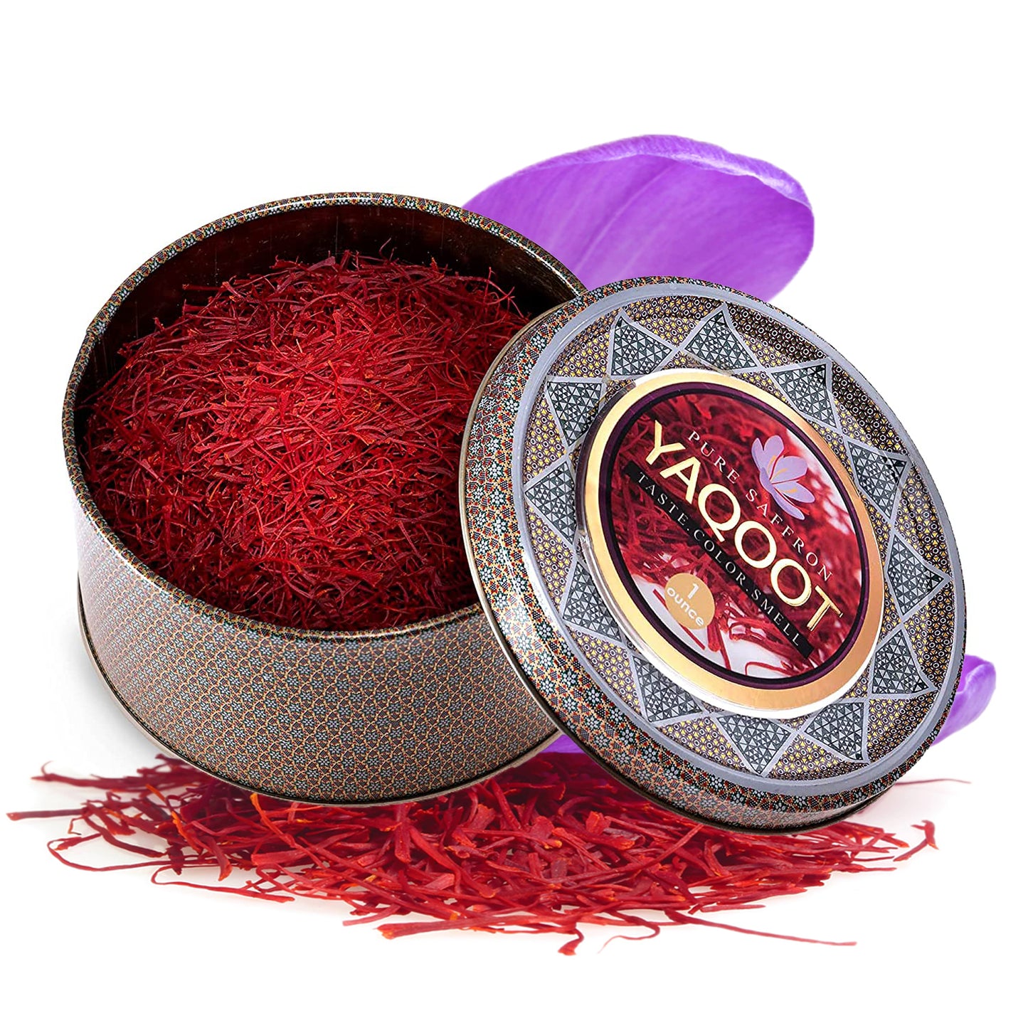 Super Negin Filament Organic Saffron (1 Ounce)