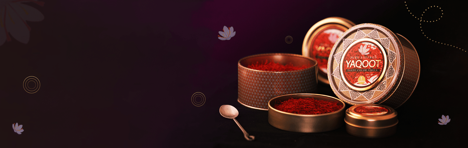 yaqoot saffron banner
