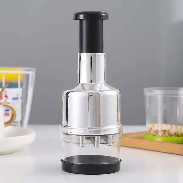 Food Chopper - Manual Chopper and Mincer for Small Jobs - Mince Garlic, Peppers, Herbs, Onions, Chop Nuts, Chocolate, and More
