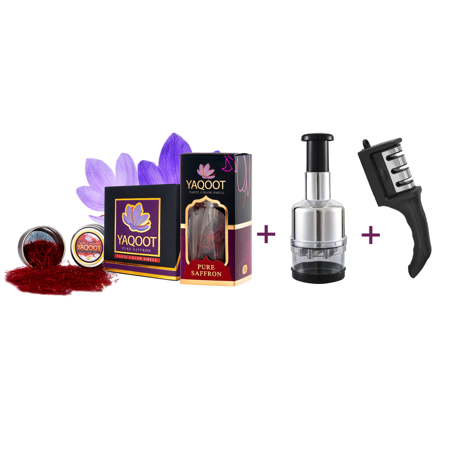 Organic Saffron Premium Gift Bundle (2+5 Grams)