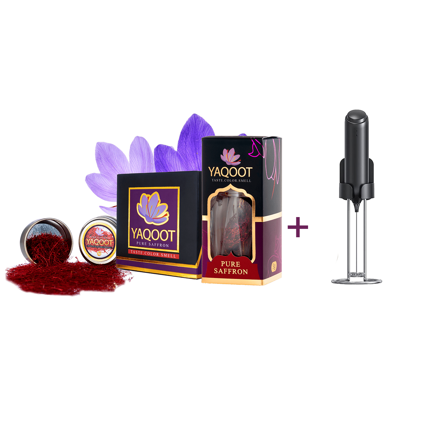 Organic Saffron Premium Gift Bundle (2+5 Grams)