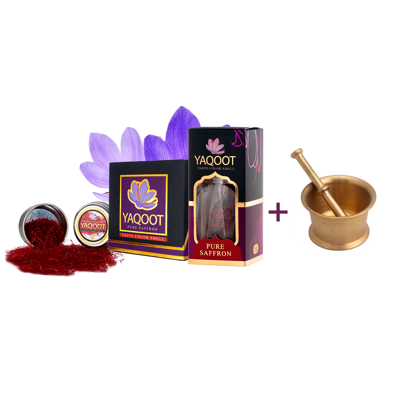 Organic Saffron Premium Gift Bundle (2+5 Grams)