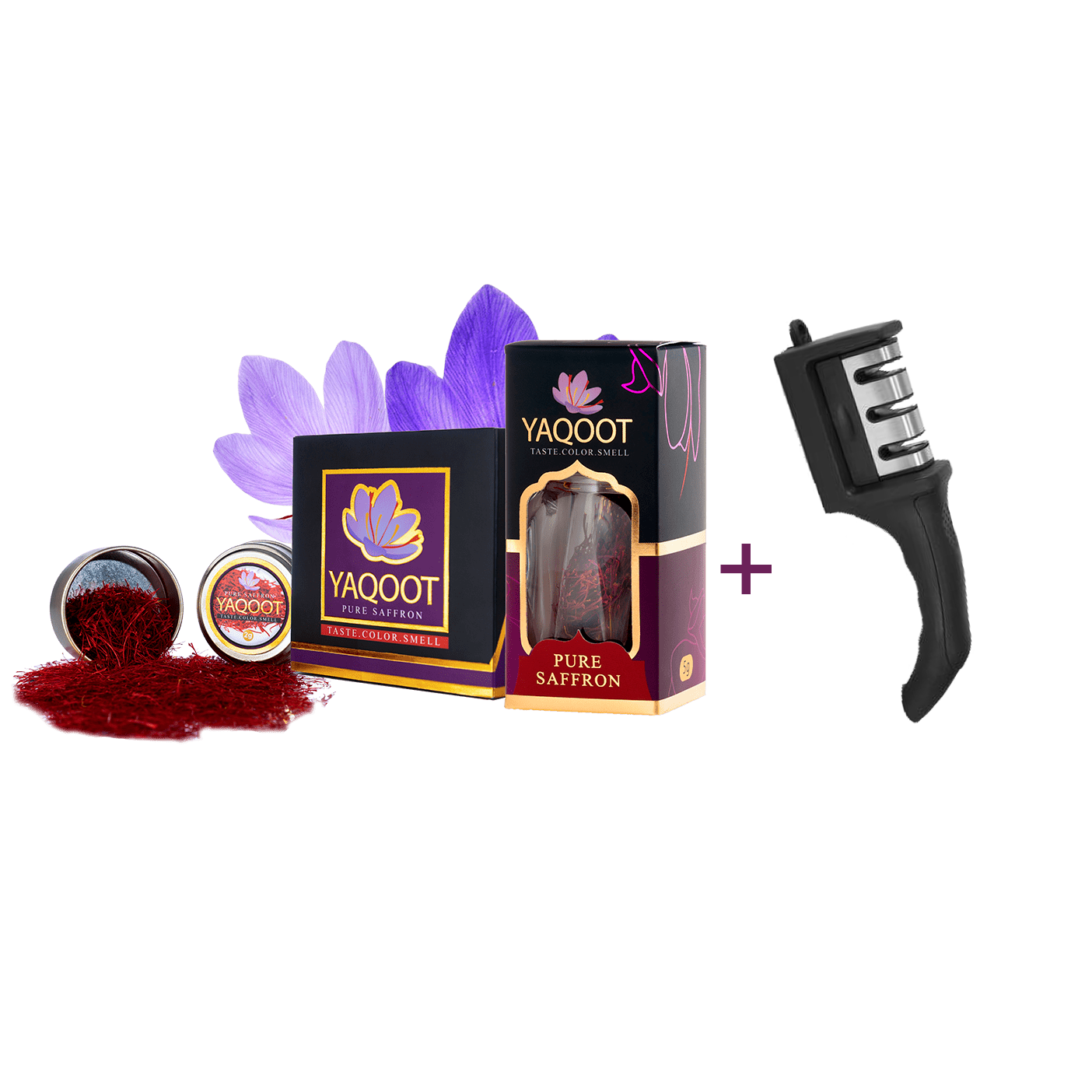 Organic Saffron Premium Gift Bundle (2+5 Grams)