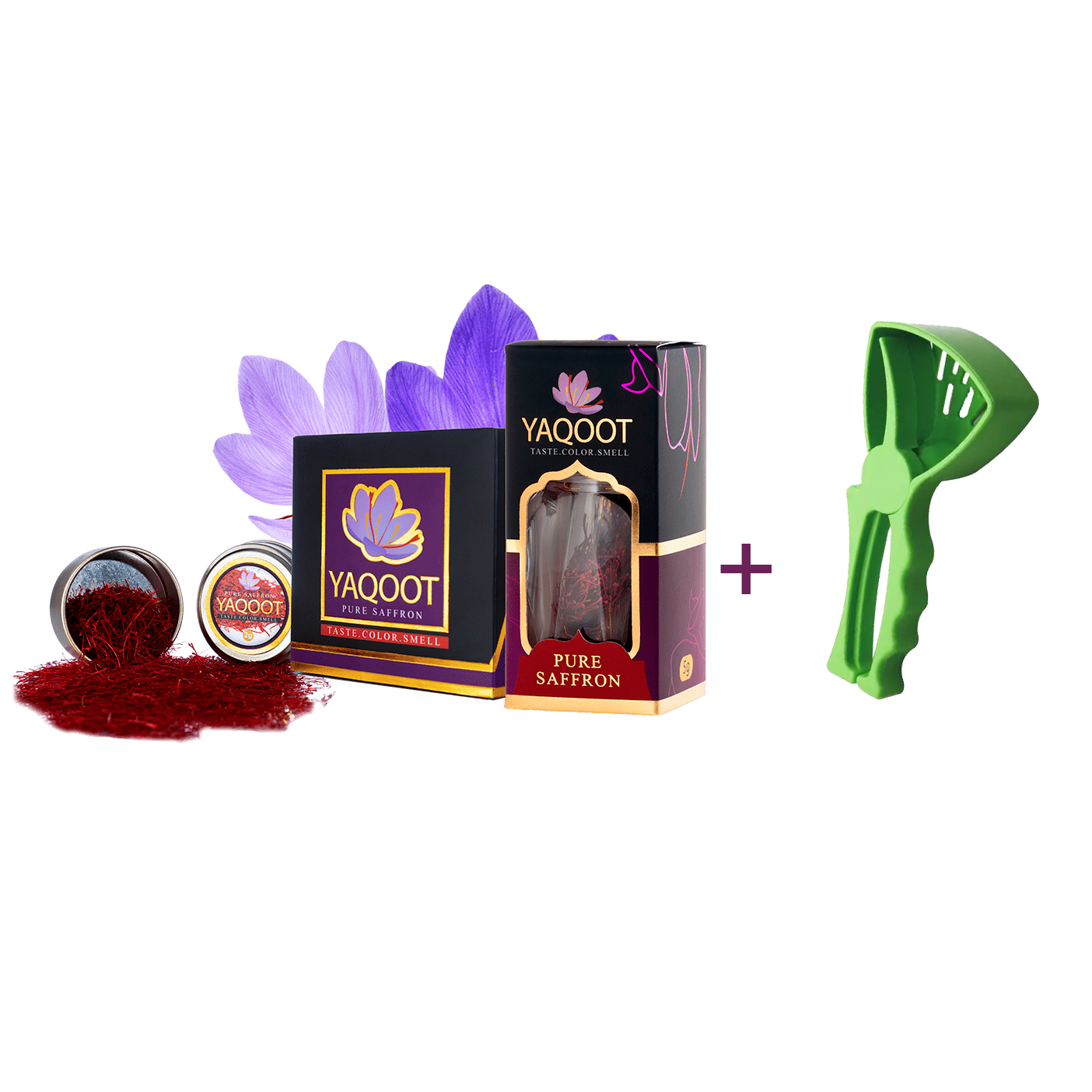 Organic Saffron Premium Gift Bundle (2+5 Grams)