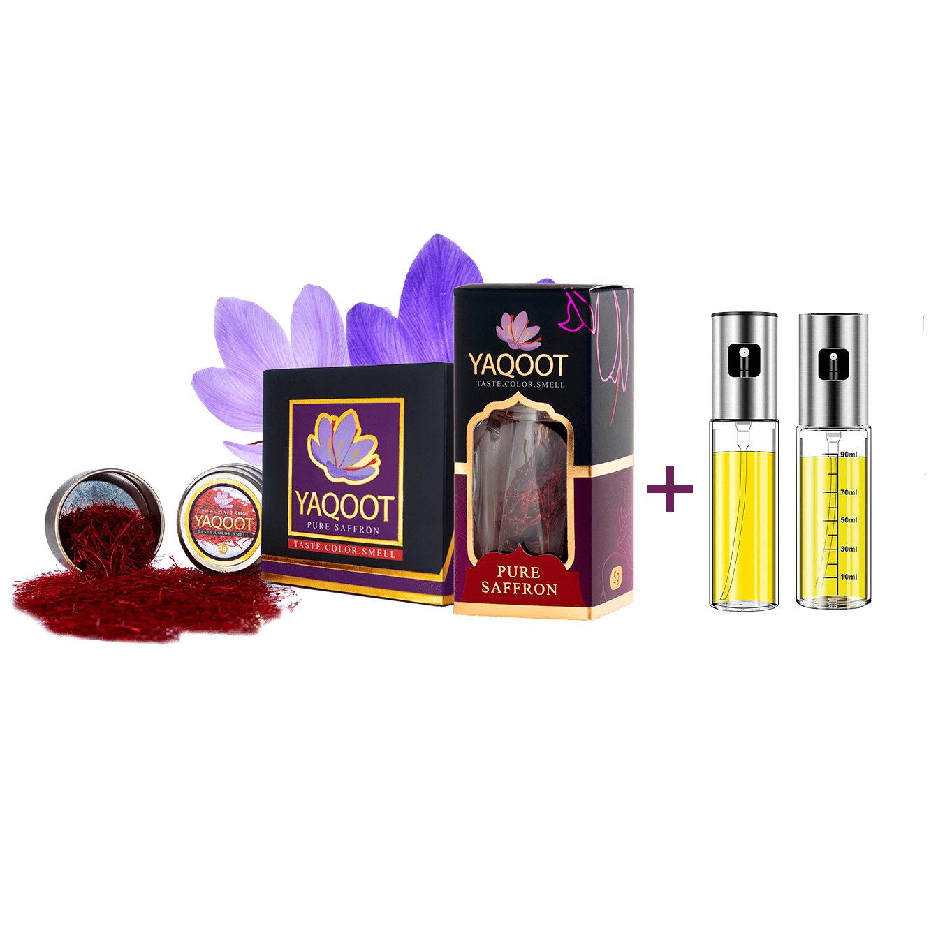 Organic Saffron Premium Gift Bundle (2+5 Grams)