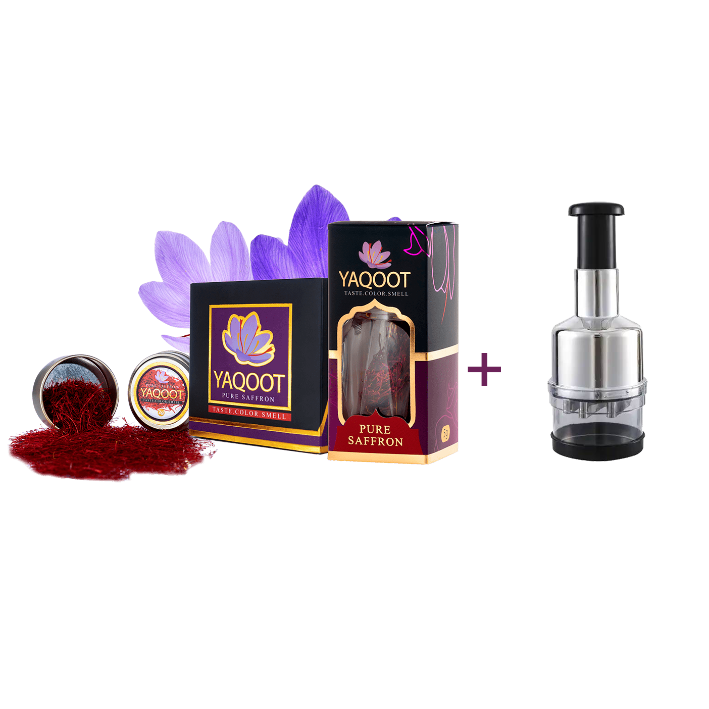 Organic Saffron Premium Gift Bundle (2+5 Grams)