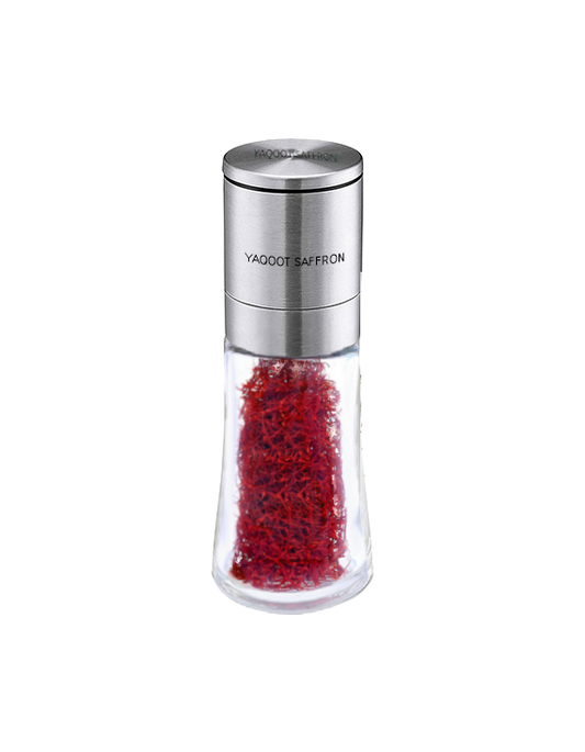 Finest Spanish Organic Saffron in Grinder (2 Grams)