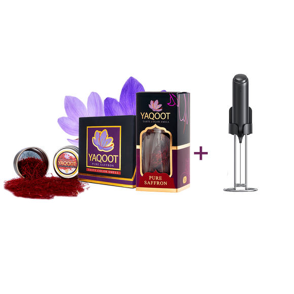 Organic Saffron Premium Gift Bundle (2+5 Grams)