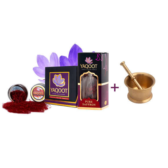 Organic Saffron Premium Gift Bundle (2+5 Grams)