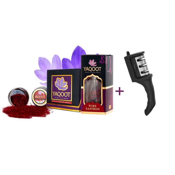 Organic Saffron Premium Gift Bundle (2+5 Grams)