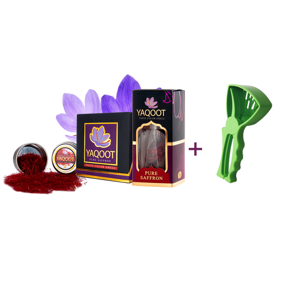 Organic Saffron Premium Gift Bundle (2+5 Grams)