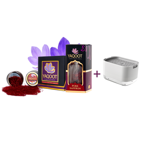 Organic Saffron Premium Gift Bundle (2+5 Grams)