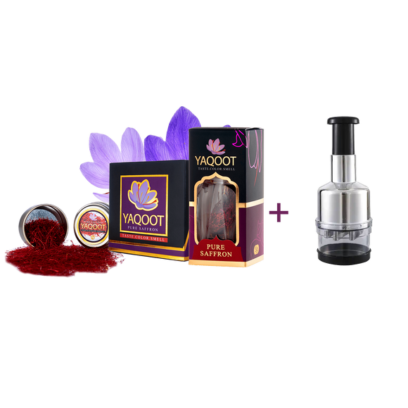 Organic Saffron Premium Gift Bundle (2+5 Grams)