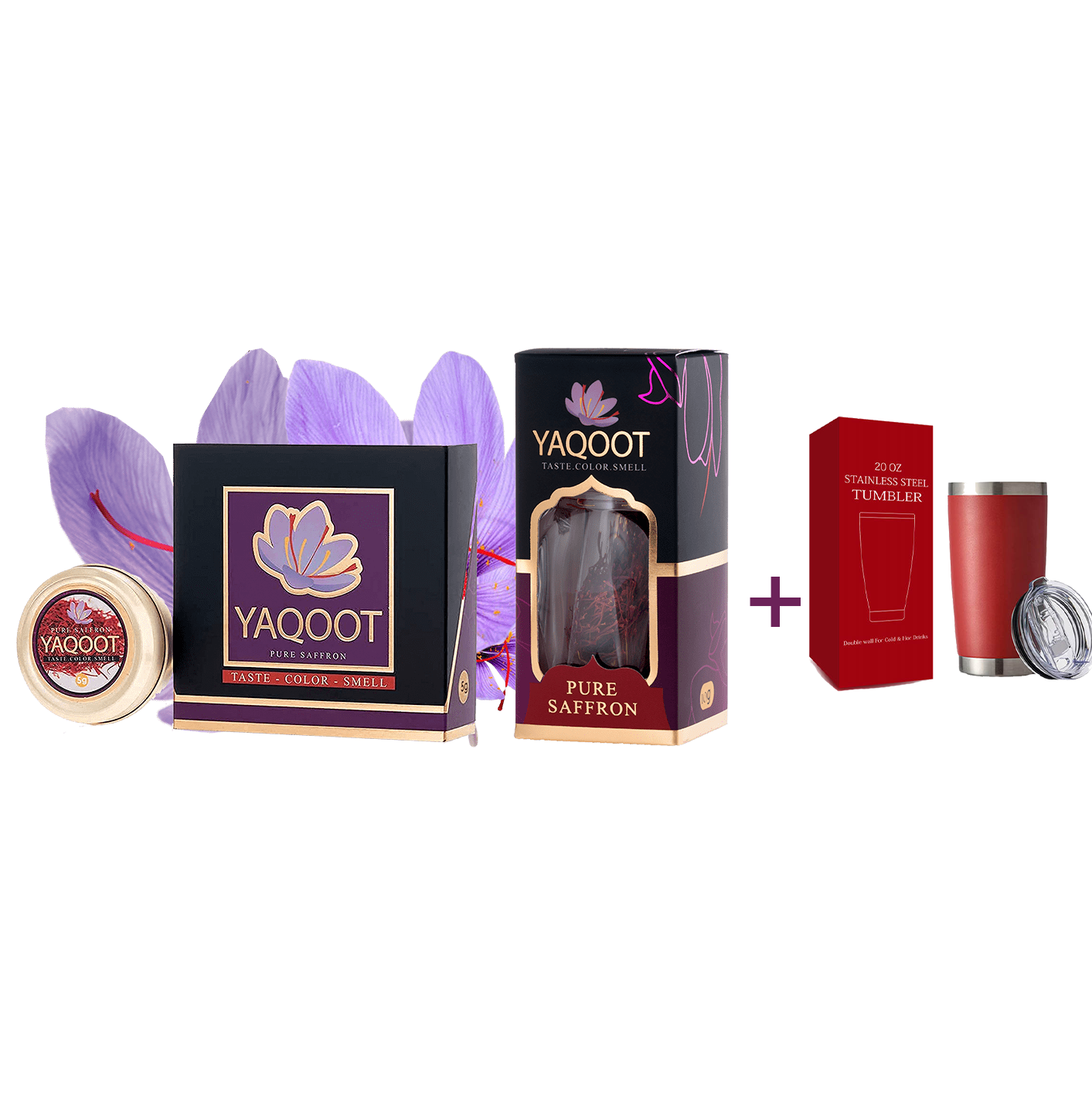 Organic Saffron Premium Gift Bundle (10+5 Grams)